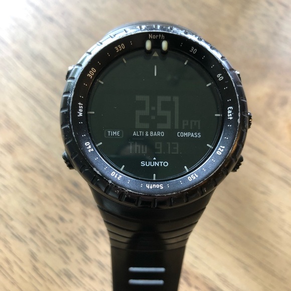 suunto core classic all black